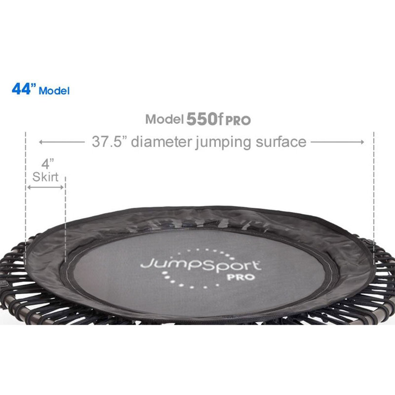 JumpSport 550f PRO Indoor Lightweight 44 Inch Folding Fitness